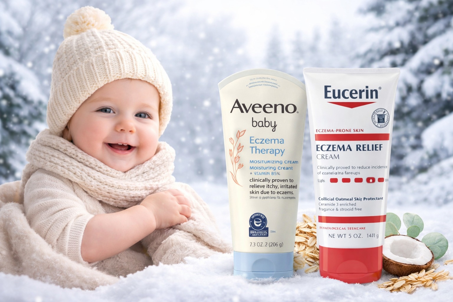 أفضل كريم لعلاج إكزيما الأطفال في الشتاء