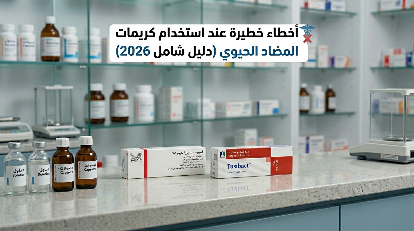 أخطاء خطيرة عند استخدام كريمات المضاد الحيوي (دليل شامل 2026)