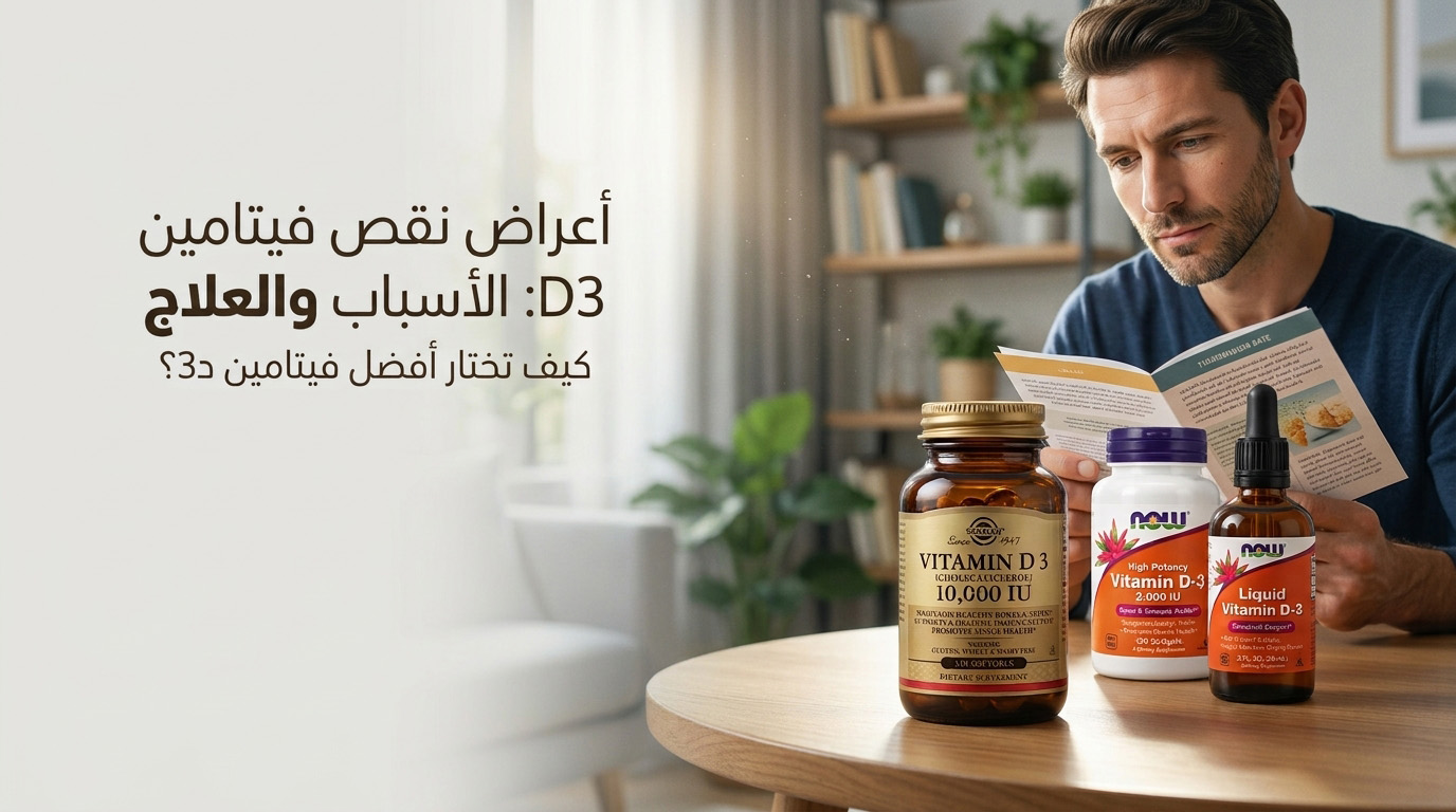 أعراض نقص فيتامين D3: الأسباب والعلاج وكيف تختار أفضل فيتامين د3؟ أعراض نقص فيتامين D3: الأسباب والعلاج وكيف تختار أفضل فيتامين د3؟