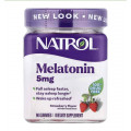 ميلاتونين للنوم بنكهة الفراولة من ناترول 5 ملجم، 90 علكة