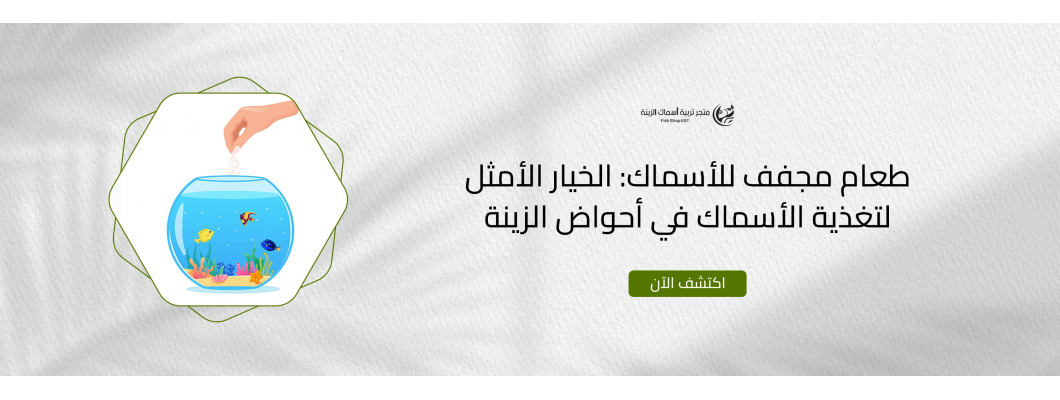 طعام مجفف للأسماك: الخيار الأمثل لتغذية الأسماك في أحواض الزينة طعام مجفف للأسماك: الخيار الأمثل لتغذية الأسماك في أحواض الزينة