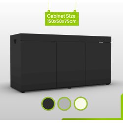 طاولة خشب لحوض مقاس وسط وكبير 150 سم - Aquarium Cabinet