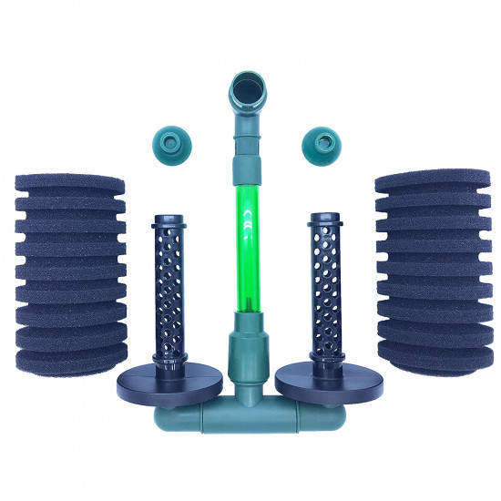 فلتر إسفنجي بحجم وسط وكبير - QANVEE QS SpongeBio media Filter فلتر إسفنجي بحجم وسط وكبير - QANVEE QS SpongeBio media Filter