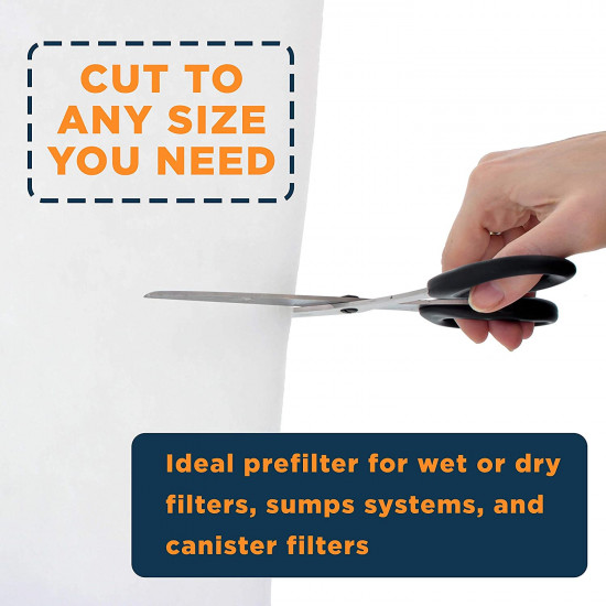 قطن فاخر أبيض لجميع الفلاتر الخارجية والداخلية وفلاتر السامب - FILTER COTTON قطن فاخر أبيض لجميع الفلاتر الخارجية والداخلية وفلاتر السامب - FILTER COTTON