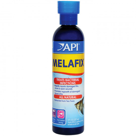 علاج أمراض تعفن الذيل والعين الغائمة وفطر الفم وغيرها - API Melafix علاج أمراض تعفن الذيل والعين الغائمة وفطر الفم وغيرها - API Melafix