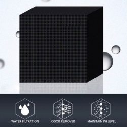فحم مكعب بطريقة مبتكرة للأحواض الكبيرة - Eco Water Purifier Cube