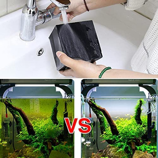 فحم مكعب بطريقة مبتكرة للأحواض الكبيرة - Eco Water Purifier Cube فحم مكعب بطريقة مبتكرة للأحواض الكبيرة - Eco Water Purifier Cube