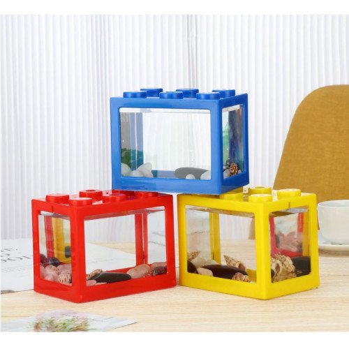 أحواض ليقو صغيرة بألوان متعددة - Lego mini aquarium أحواض ليقو صغيرة بألوان متعددة - Lego mini aquarium