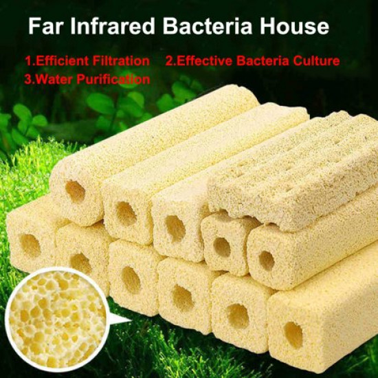 سيراميك البايب للأحواض الكبيرة وفلاتر السامب - Bacteria house سيراميك البايب للأحواض الكبيرة وفلاتر السامب - Bacteria house