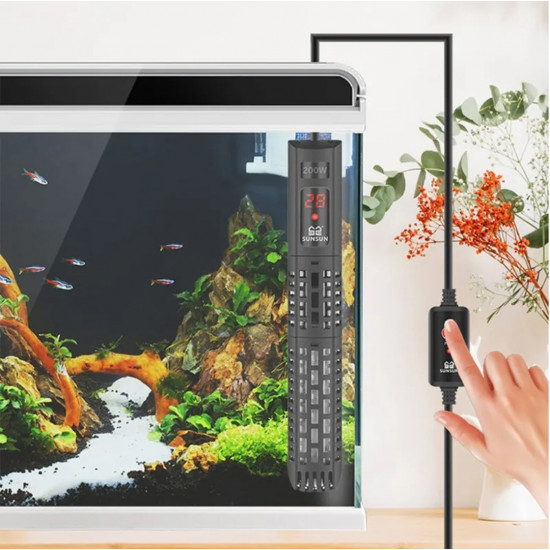 سخان LCD متطورة للأحواض الصغيرة والمتوسطة - SUNSUN سخان LCD متطورة للأحواض الصغيرة والمتوسطة - SUNSUN