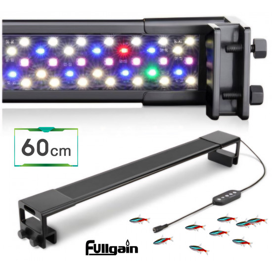 إضاءة LED WRGB مع أستاند بحجم 60 سم - Fullgain إضاءة LED WRGB مع أستاند بحجم 60 سم - Fullgain