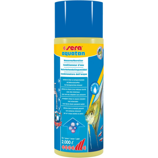 مزيل الكلور والكلورومين والمعادن الثقيلة من ألمانيا - Sera Aquatan مزيل الكلور والكلورومين والمعادن الثقيلة من ألمانيا - Sera Aquatan