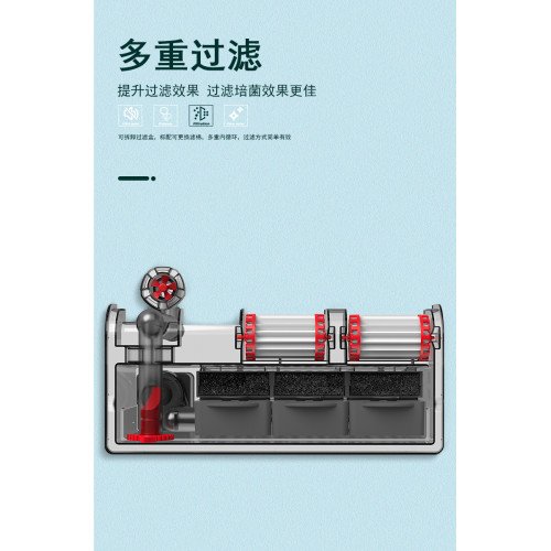 فلتر سلايدر إحترافي للأحواض الصغيرة - WB-G330 WaterBear