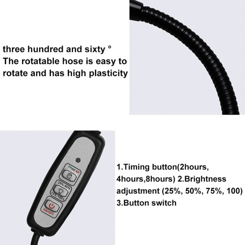 إضاءة LED مع قاعدة من الخشب من خشب البامبو بمقاسات مختلفة - LED Light with Bamboo Board