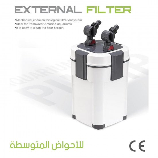 فلتر خارجي للأحواض الصغيرة والمتوسطة - SOBO Canister filters
