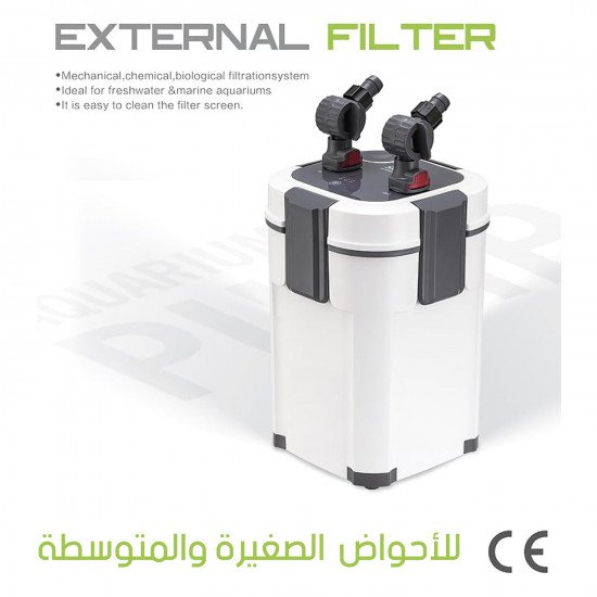 فلتر خارجي للأحواض الصغيرة والمتوسطة - SOBO Canister filters