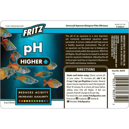 رفع مستوى الحموضة - Fritz Aquatics رفع مستوى الحموضة - Fritz Aquatics