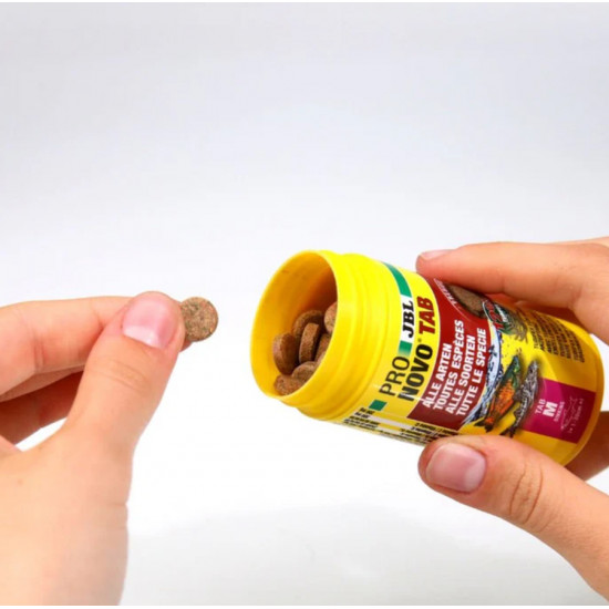 غذاء الطحالب لأسماك البليكو والأسماك الإستوائية - JBL ProNovo Tab M غذاء الطحالب لأسماك البليكو والأسماك الإستوائية - JBL ProNovo Tab M