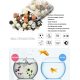 مجموعة انواع من السيراميك مع شبك هدية - Bio Balls Ceramic Rings Set