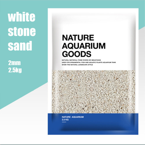 natural aquarium goods - white stone sand 2.5kg natural aquarium goods - white stone sand 2.5kg