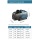 مضخة ماء لأحواض الاسماك بأحجام متعددة - jingye | Submersible Pump Water