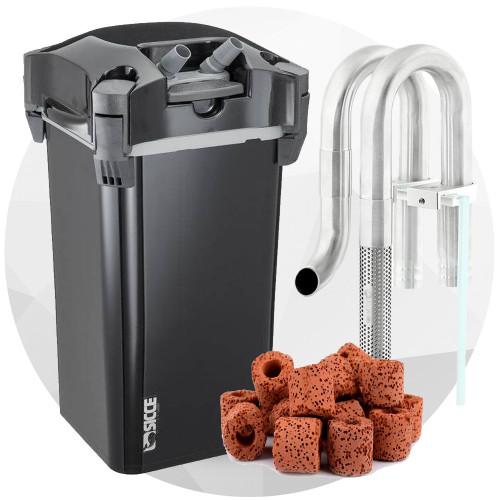 فلاتر ومضخة هواء