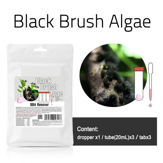 مكافح الطحالب العنيدة اللحية السوداء - Black Brush Algae مكافح الطحالب العنيدة اللحية السوداء - Black Brush Algae