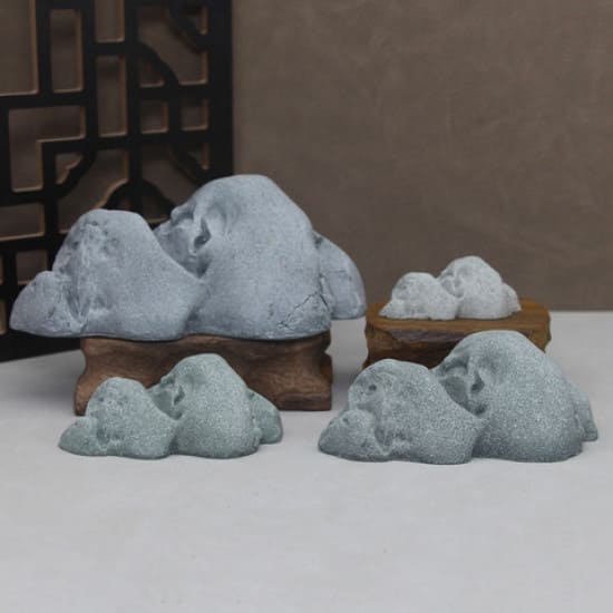 مجسم طبيعي للأحواض الصغيرة بحجم صغير ووسط -  XT331