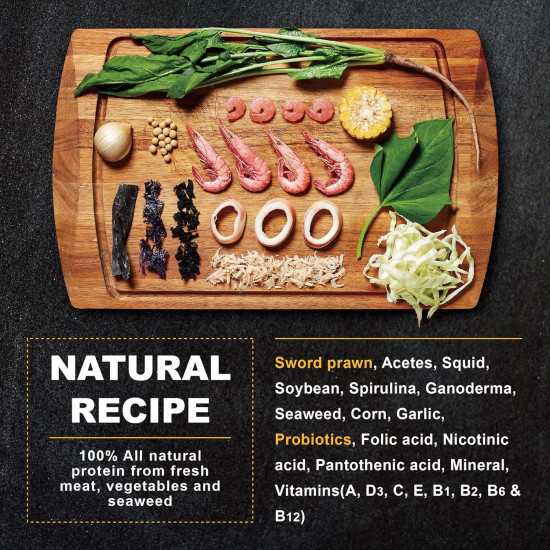 غذاء أسماك الجولدن فيش الصغار والمتوسطة - ULTRA FRESH GOLD FISH