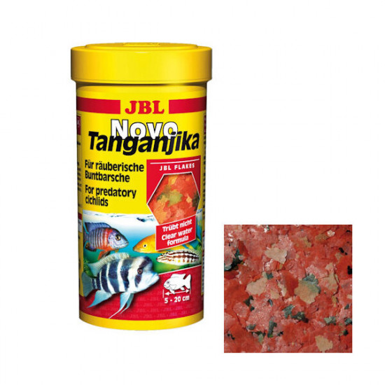 غذاء ورقي لأسماك السيكلد التنجنيكا - JBL NOVO Tanganjika
