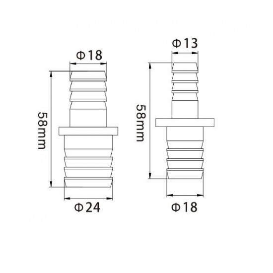 وصلة أنابيب للفلتر بمقاس صغير وكبير - Cool Now Adapter وصلة أنابيب للفلتر بمقاس صغير وكبير - Cool Now Adapter