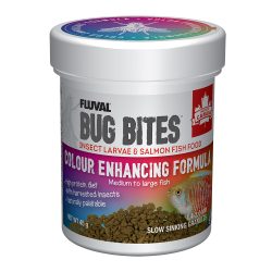 غذاء حبوب غني بالبروتين ومعزز للون الأسماك - Fluval Bug Bites Color