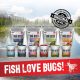 غذاء حبوب غني بالبروتين ومعزز للون الأسماك - Fluval Bug Bites Color