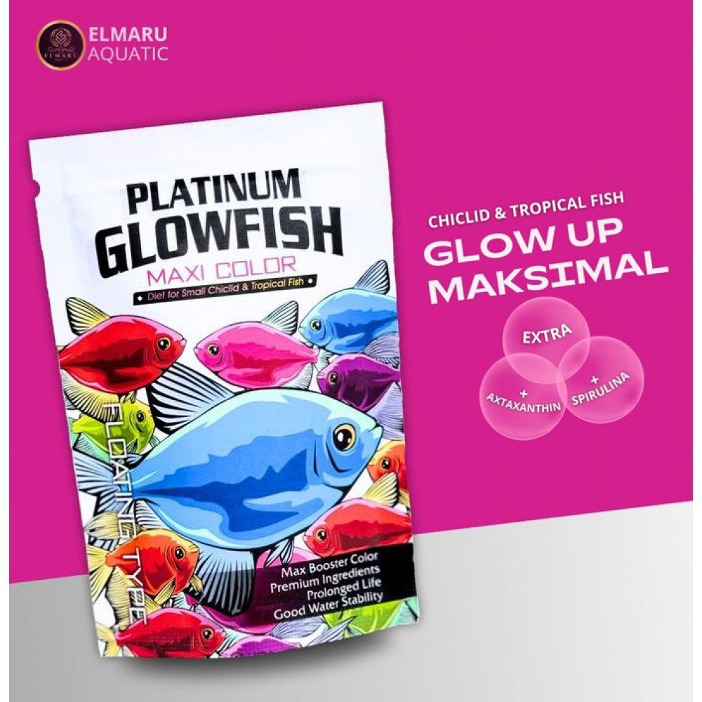 غذاء حبوب للأسماك التيترا الملونة - PLATINUM GOLWFISH