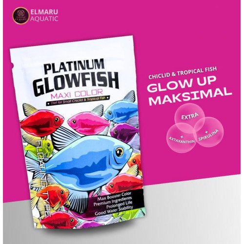 غذاء حبوب للأسماك التيترا الملونة - PLATINUM GOLWFISH