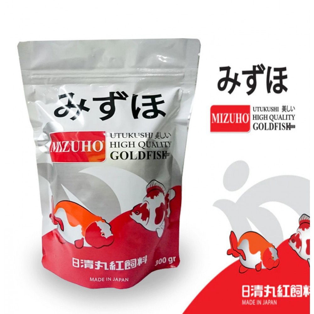 الغذاء الياباني الفاخر لأسماك الجولدن فيش - MIZUHO Goldfish food 100g الغذاء الياباني الفاخر لأسماك الجولدن فيش - MIZUHO Goldfish food 100g