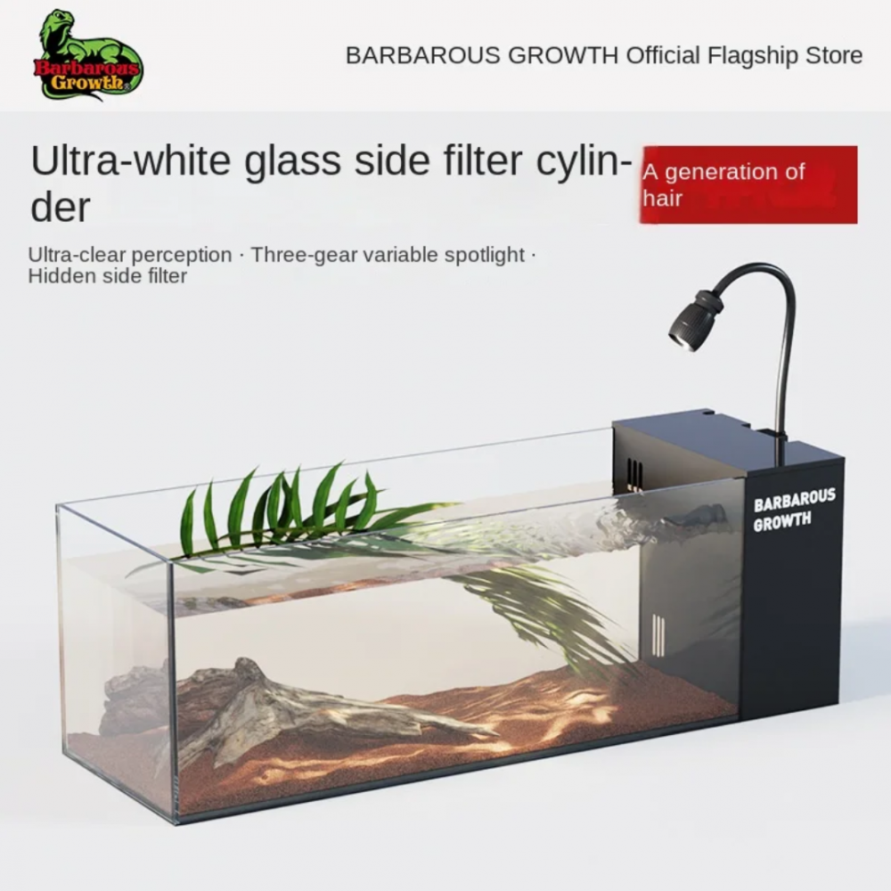 حوض الهدوء الكرستالي المودرن مميز بحجم صغير 38سم -  Relax Aquarium