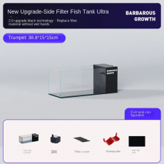 حوض الهدوء الكرستالي المودرن مميز بحجم صغير 38سم -  Relax Aquarium