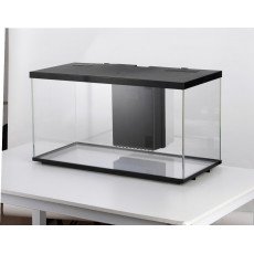 حوض الكرستال المودرن المميز مع فلتر وإضاءة نهرية 38سم - HAQOS aquarium