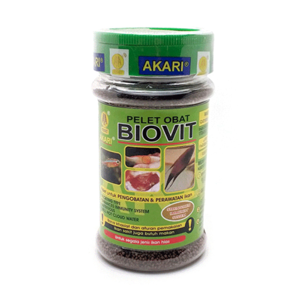 غذاء للأسماك المريضة يحتوي على المضاد الحيوي - AKARI BIOVIT غذاء للأسماك المريضة يحتوي على المضاد الحيوي - AKARI BIOVIT