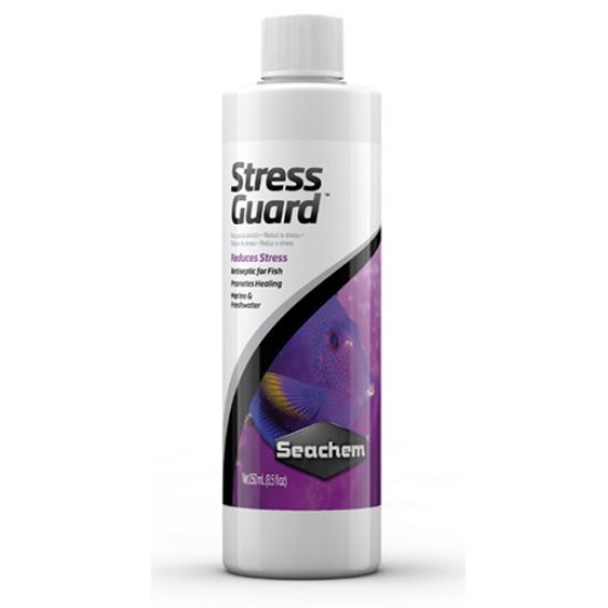 معالج إجهاد الأسماك - Seachem - Stress Guard