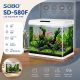 حوض الكرستال مع شاشة LCD حجم 60 سم من شركة - SOBO aquarium حوض الكرستال مع شاشة LCD حجم 60 سم من شركة - SOBO aquarium
