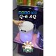 حوض الكرستال الأسطواني مع شاشة LCD حجم 31 سم من شركة - SOBO aquarium
