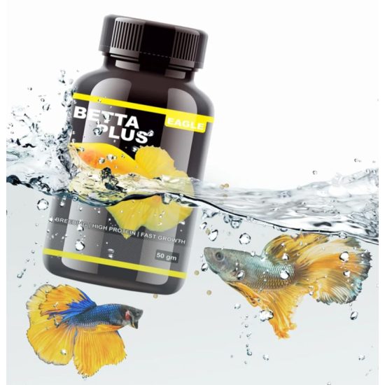 غذاء أسماك البيتا الأكثر تنوع 50 جرام - Eagle Betta Plus