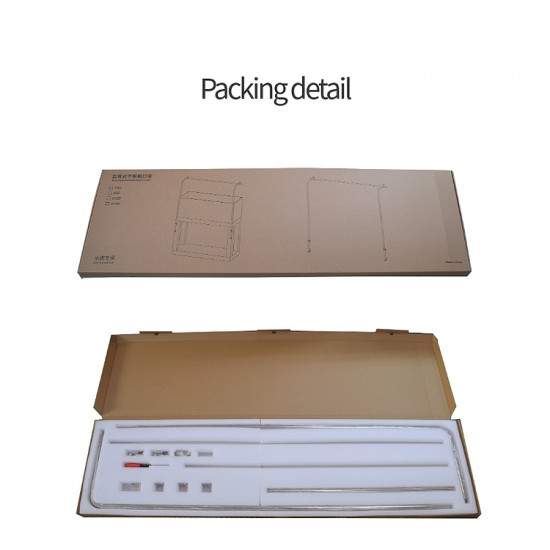 ستاند إحترافي من الأستانلس ستيل غير قابل لصدأ بـ 3 أحجام متعددة - WEEK AQUA Back style lighting bracket ستاند إحترافي من الأستانلس ستيل غير قابل لصدأ بـ 3 أحجام متعددة - WEEK AQUA Back style lighting bracket