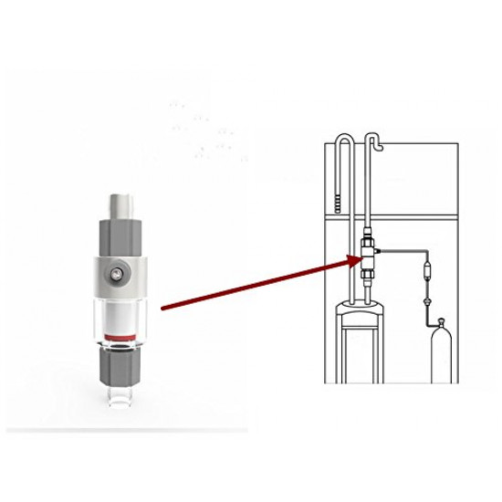 أداة تذويب غاز CO2 للأحواض النباتية - Qanvee CO2 Atomizer Diffuser أداة تذويب غاز CO2 للأحواض النباتية - Qanvee CO2 Atomizer Diffuser