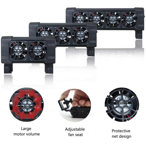 مروحة تبريد بكفائة عالية بعدة أحجام - Cooling Fan Aquarium