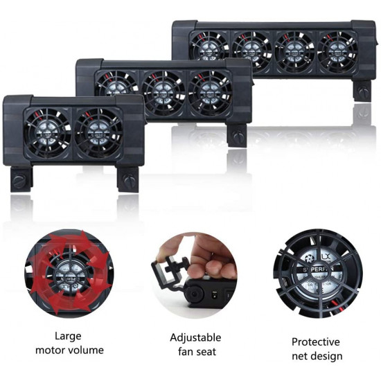 مروحة تبريد بكفائة عالية بعدة أحجام - Cooling Fan Aquarium مروحة تبريد بكفائة عالية بعدة أحجام - Cooling Fan Aquarium