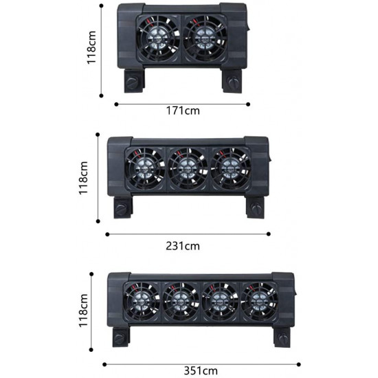 مروحة تبريد بكفائة عالية بعدة أحجام - Cooling Fan Aquarium مروحة تبريد بكفائة عالية بعدة أحجام - Cooling Fan Aquarium