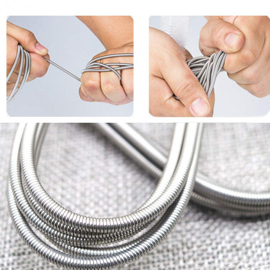 فرشاة التنظيف للأماكن الضيقة وأنابيب بحجم 1.5 متر فرشاة التنظيف للأماكن الضيقة وأنابيب بحجم 1.5 متر